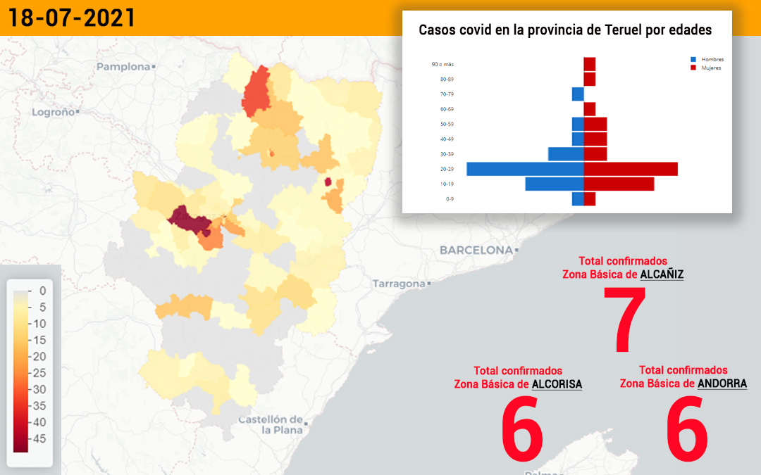 El sector sanitario de Alcañiz ha notificado este lunes 29 casos de coronavirus./ L.C.