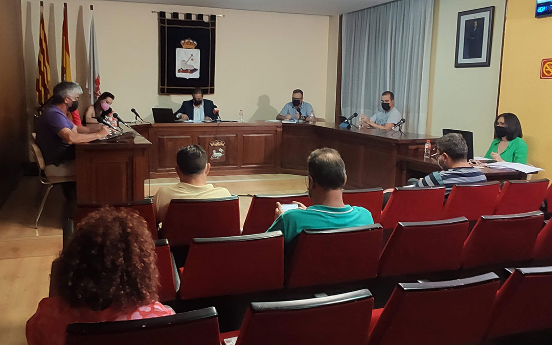 Pleno ordinario del mes de julio del Ayuntamiento de Andorra./ Ayto. Andorra