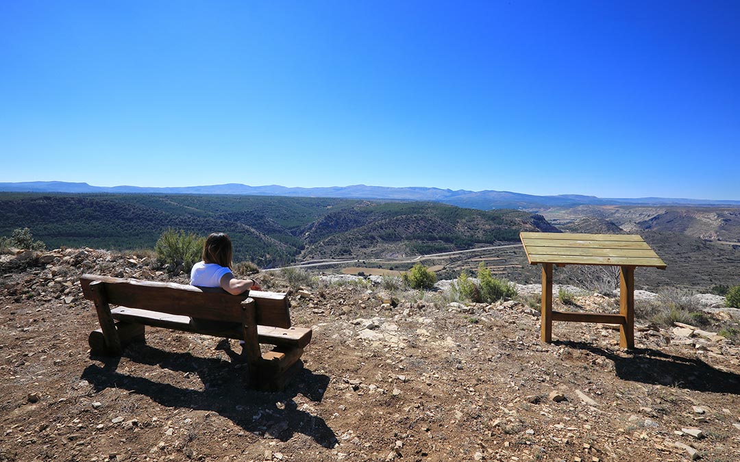 Mirador de la Venta de la Pintada en Gargallo