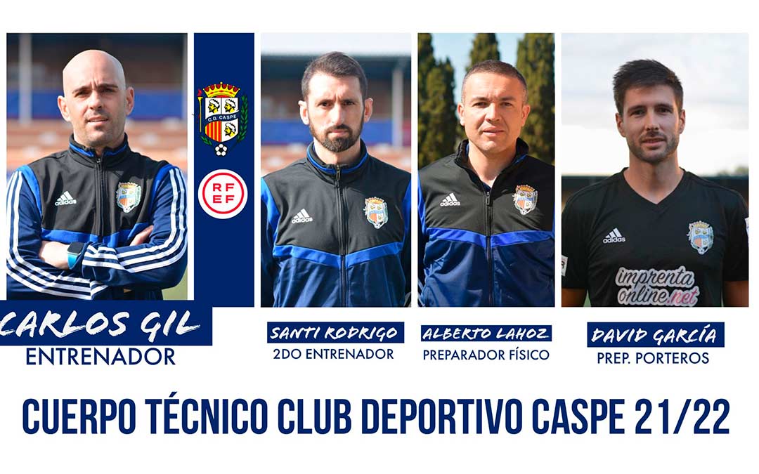 El CD Caspe renueva al cuerpo técnico del ascenso / CD Caspe