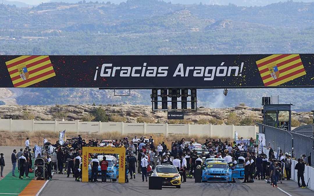 El WTCR llega por segunda vez al trazado alcañizano. Foto. Motorland Aragón