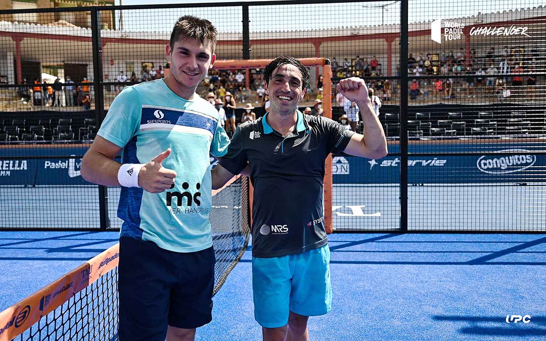 Tomás Perino y Arnau Ayats (cabezas de serie número 21) dieron la sorpresa y se clasificaron para la final del Calanda Challenger incluido en el World Padel Tour / Germán Pozo
