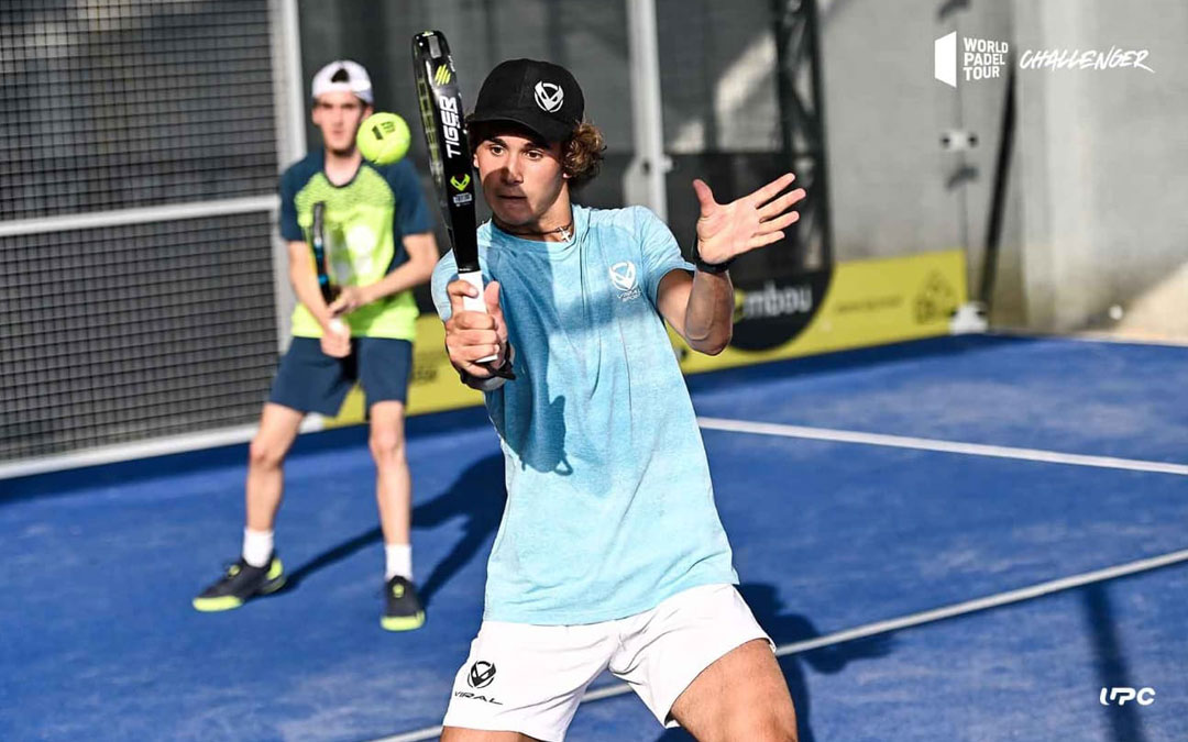 Alejandro Garayo en el World Padel Tour Challenger. / Germán Pozo