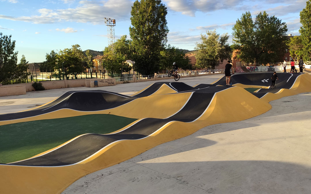 Circuito de 'pump track' en Andorra. / Ayto. Andorra