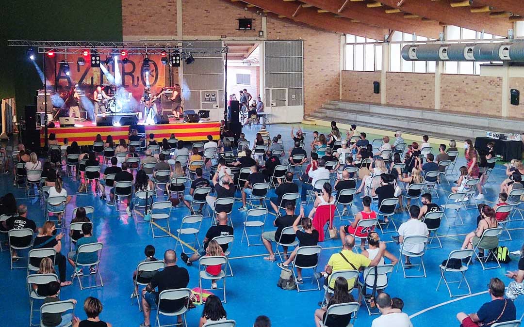 Concierto de los Azero en Castelserás. / Azero