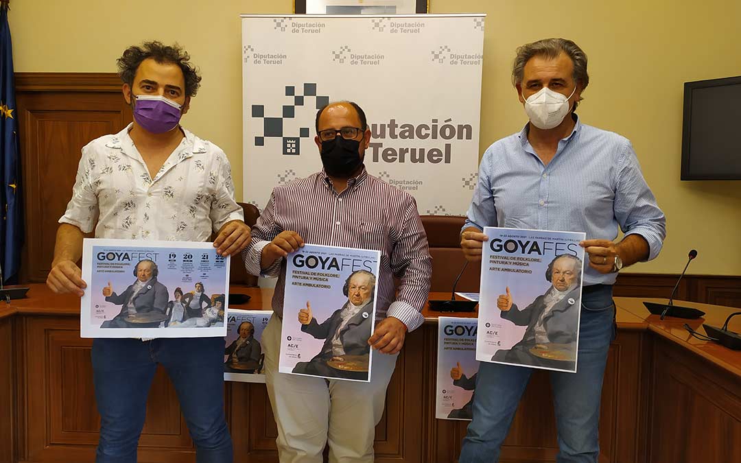 En el centro, Alberto Izquierdo; a la izquierda de la imagen, Raúl Márquez; y a la derecha, Joaquín Moreno./DPT