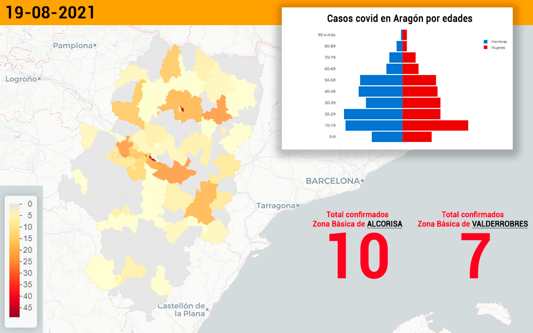 La zona de Alcorisa ha notificado 10 positivos./ L.C.