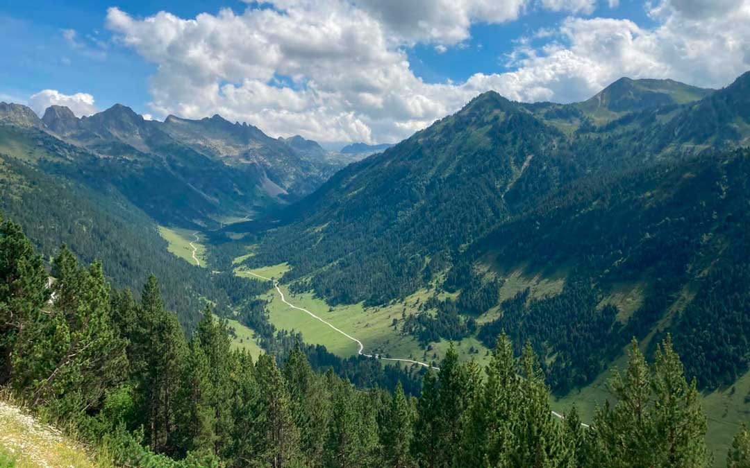 Este es otro de los increíbles paisajes con los que se ha encontrado el ciclista aficionado hijarano Jesús Laborda / J.L.