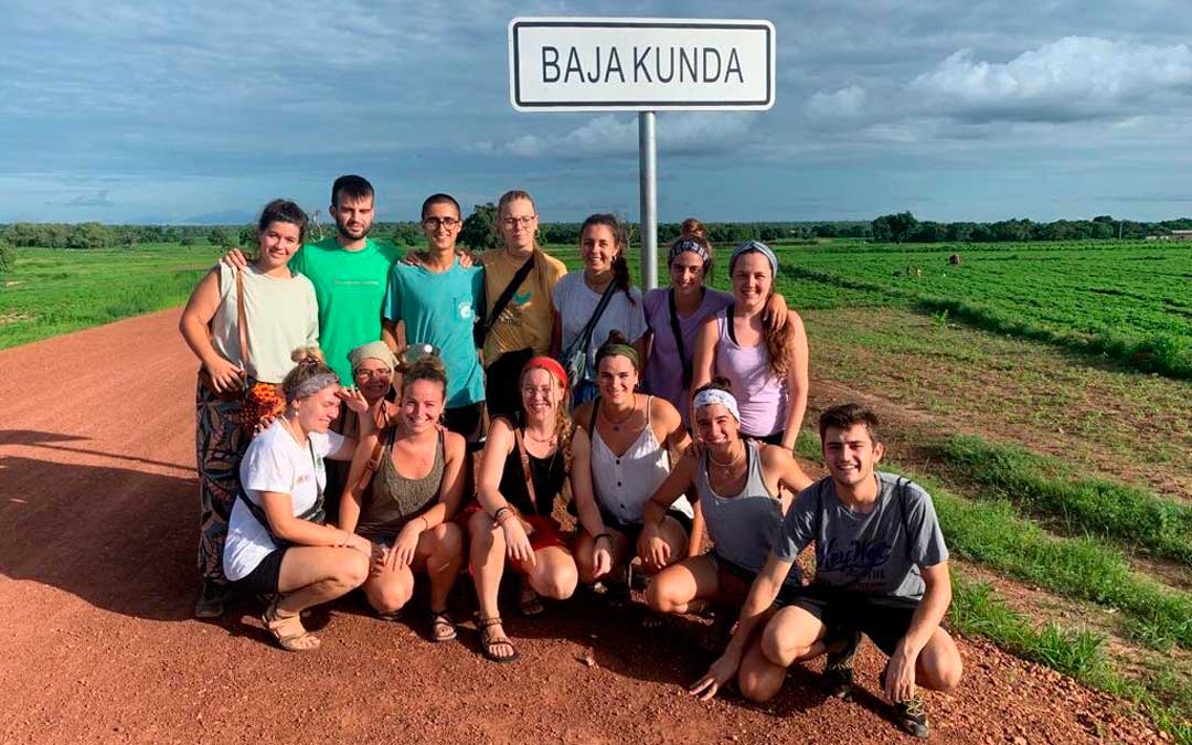 Los voluntarios de la ONG en Baja Kunda / P. P.