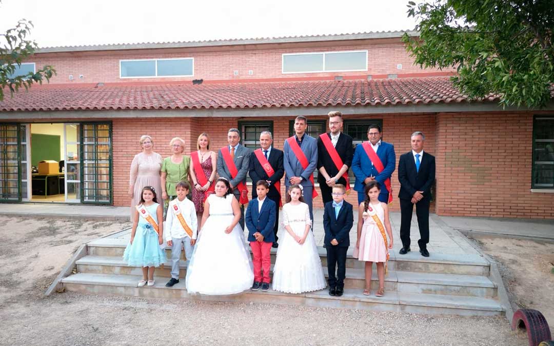 A la presentación de las nonaspinas y los nonaspinos acudió representación consistorial / Ayuntamiento de Nonaspe