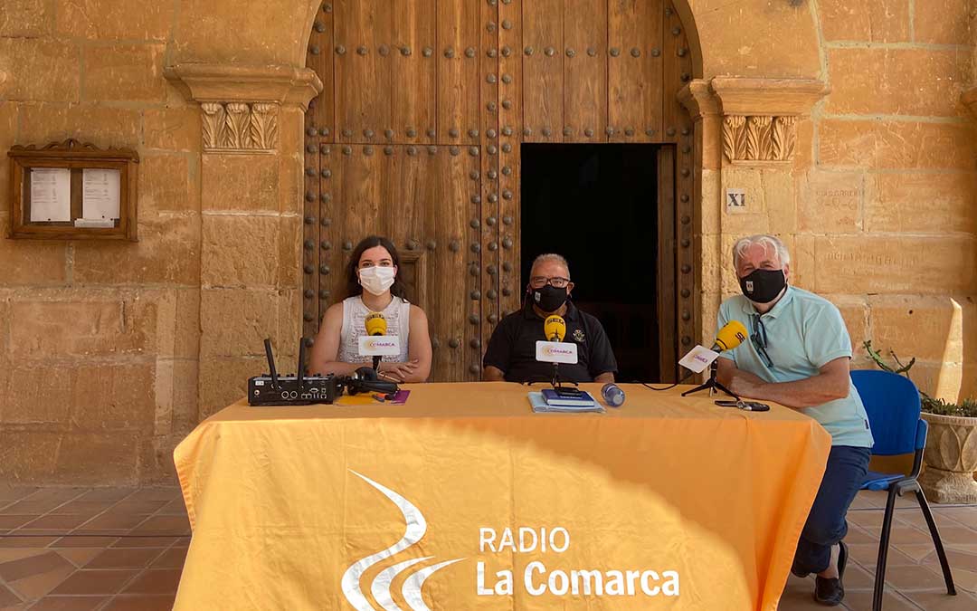 Programa especial desde el Calvario de Alloza./ L.C.