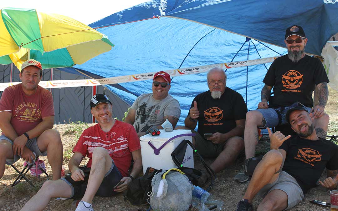 Miembros del Club Mototurismo de Valencia han disfrutado de las sesiones clasificatoria./ Laura Martínez