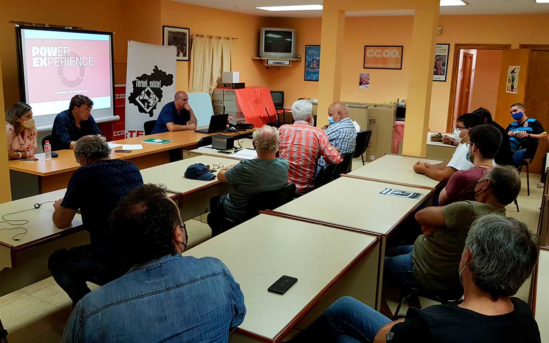 Teruel Existe presentó el proyecto de dinamización económica de las comarcas mineras del norte turolense POWer EXperience en Andorra / T,E.
