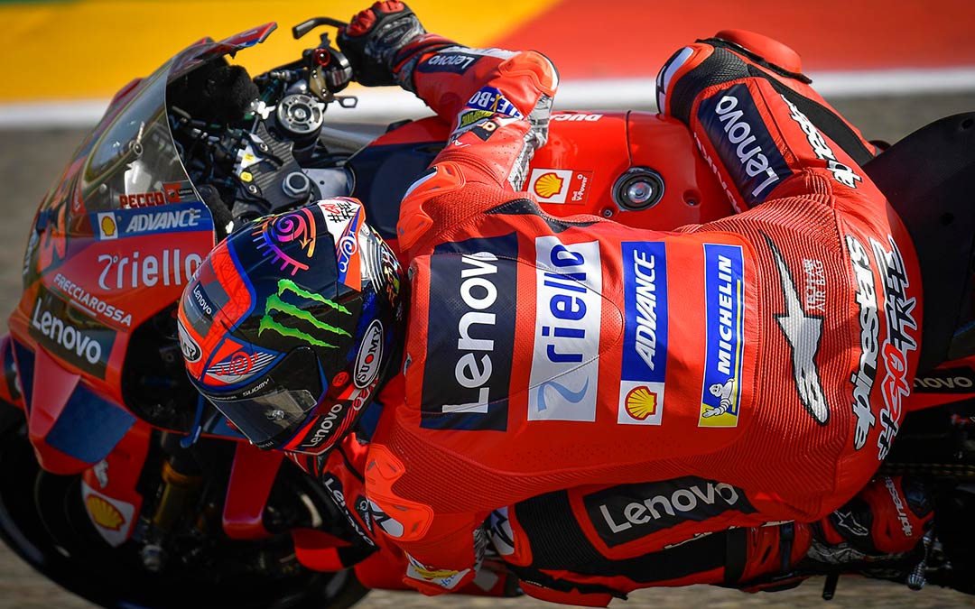 Bagnaia en Motorland Aragón MotoGP./ MotoGP