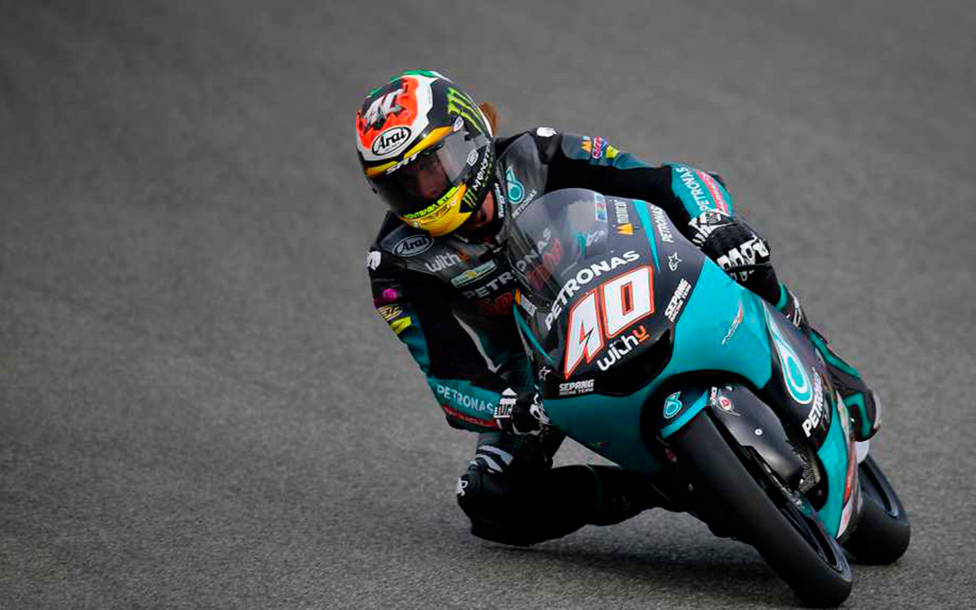 Darryn Binder logra la pole en Moto3./ MotoGP