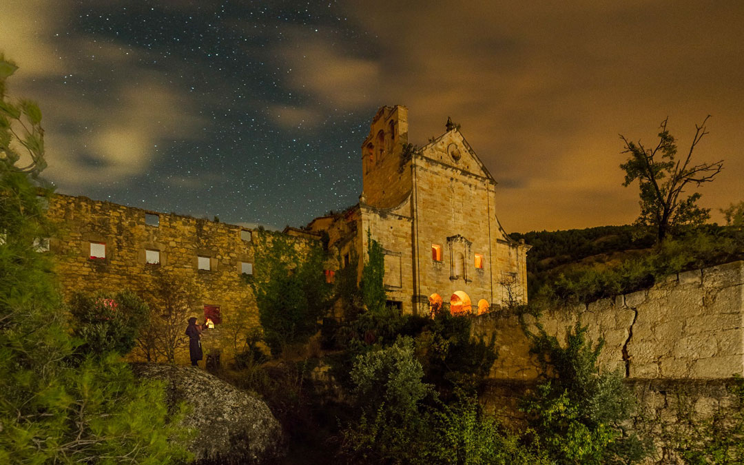 'Noche estrellada en el Convento del Desierto', de Tomás Plaza Serrano. 1º Atractivos Turísticos.