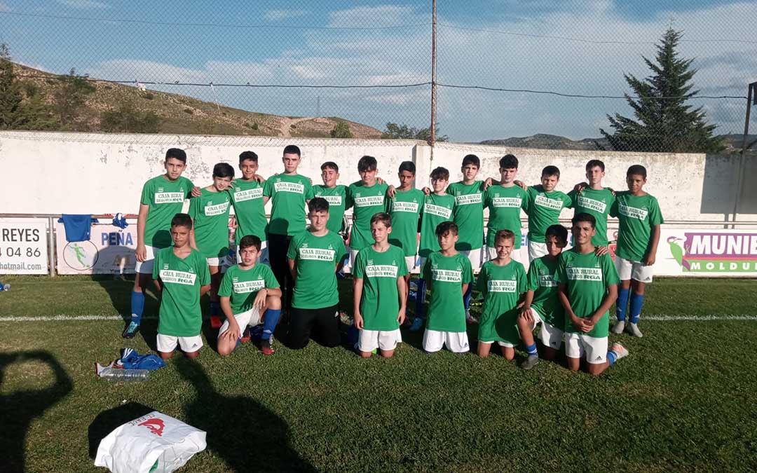 1er Clasificado A.D.F.B. Caspe Infantiles./ Carlos Tirado