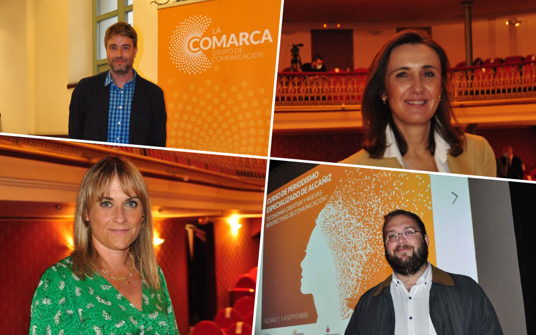 Alicia González, Miquel Roig, Estela Santos y Marcos Iriarte./ L.C.