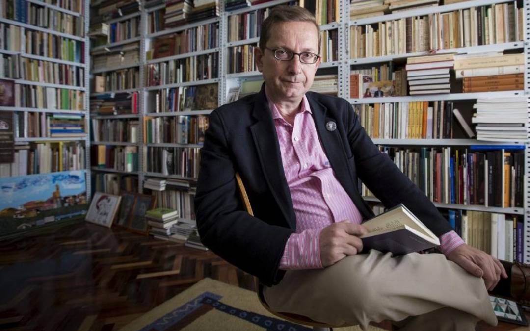 El escritor José Luis Melero./ Oliver Duch-Heraldo