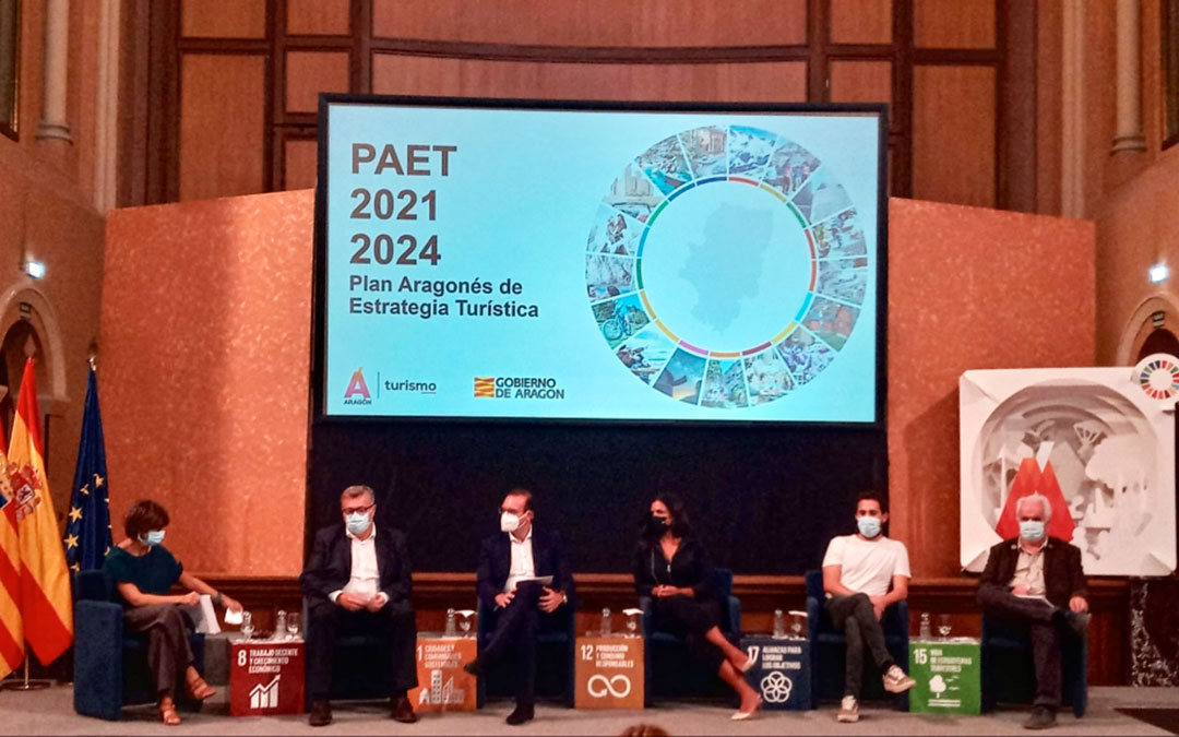 Presentación del nuevo Plan Aragonés de Estrategia Turística 2021-2024 (PAET)./ DGA