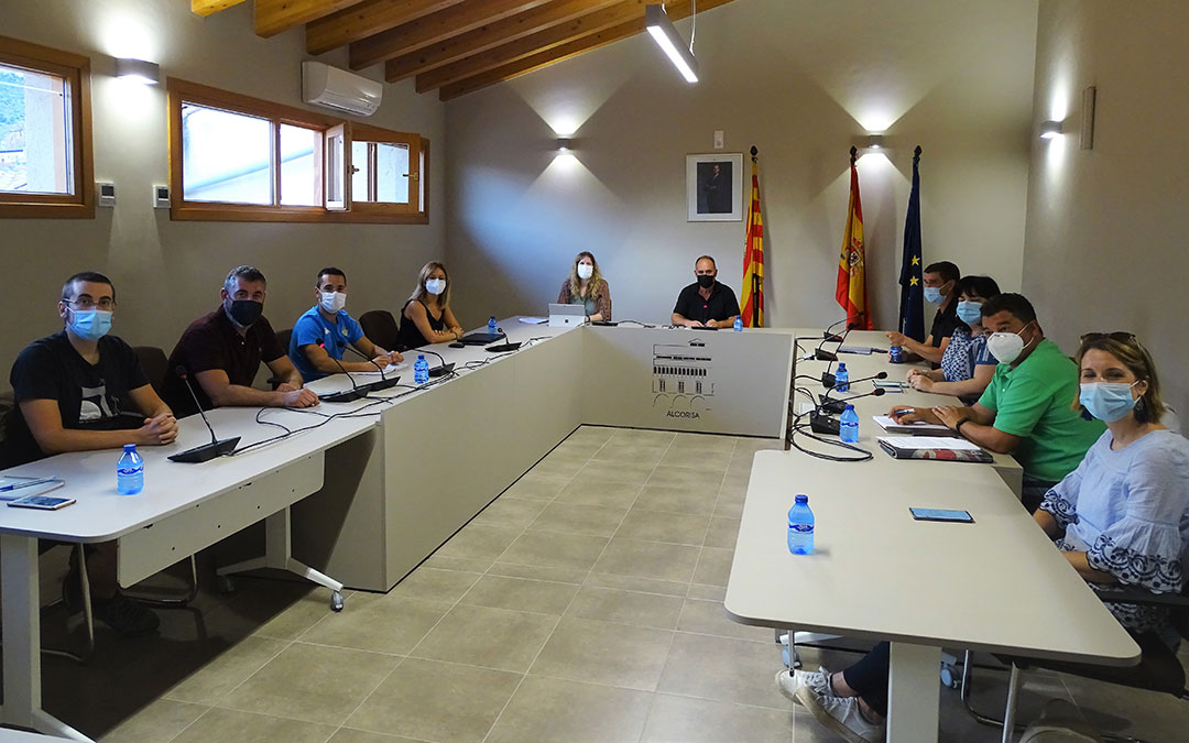 Pleno extraordinario de Alcorisa celebrado el jueves 2 de septiembre./ Ayuntamiento de Alcorisa