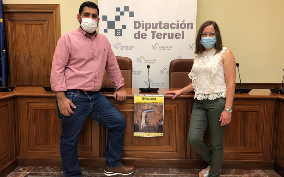 Presentación de la recreación histórica de Mirambel y de la presentación del Festival Gaire./DPT