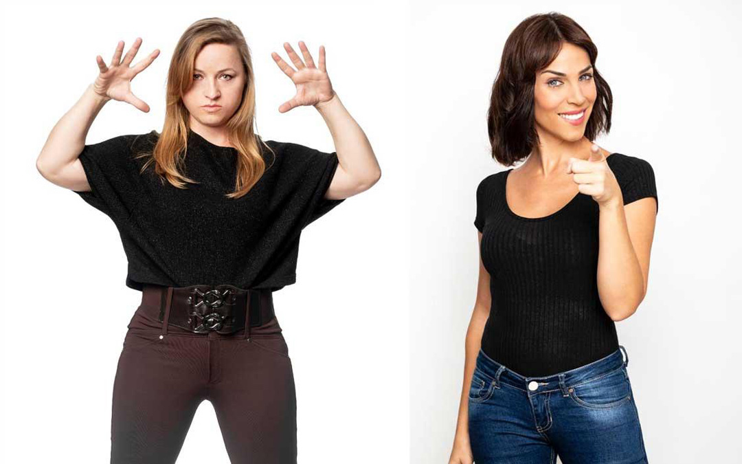 Blanca Kovacs y Nerea Garmendia, las protagonistas de 'La rumana y la vasca'.