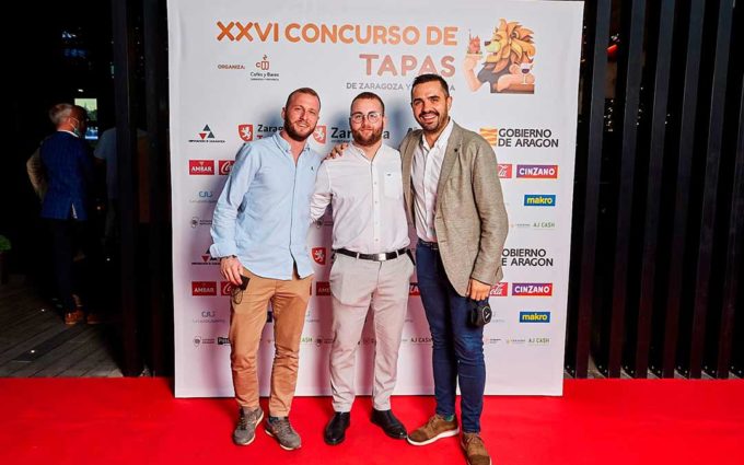 El chef fabarol Rubén Martín, premiado con la tapa más original en el concurso de Zaragoza