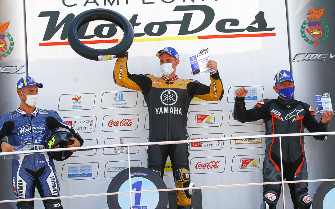 Yeray Maurel vencedor de la categoría 'Rookie' de la Yamaha R6 Cup./ Yamaha R6 Cup