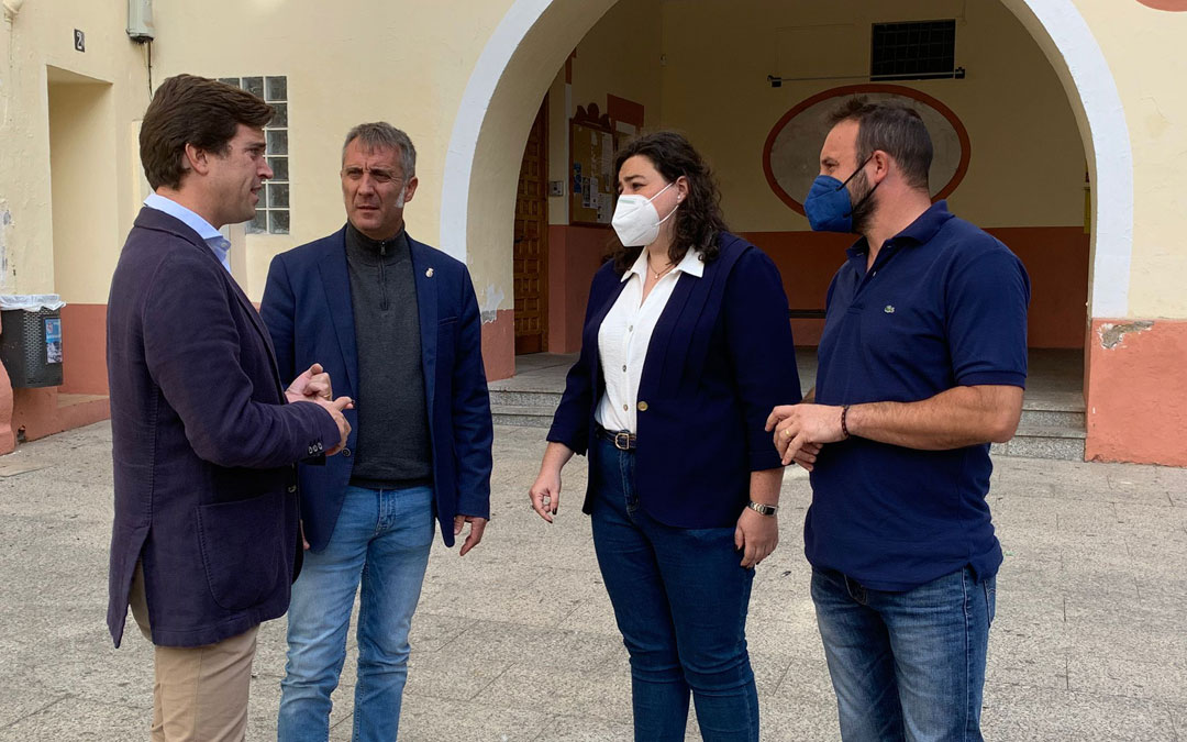 Ramón Celma, Ramiro Domínguez, Isabel Arnas y Samuel Pérez. / PP