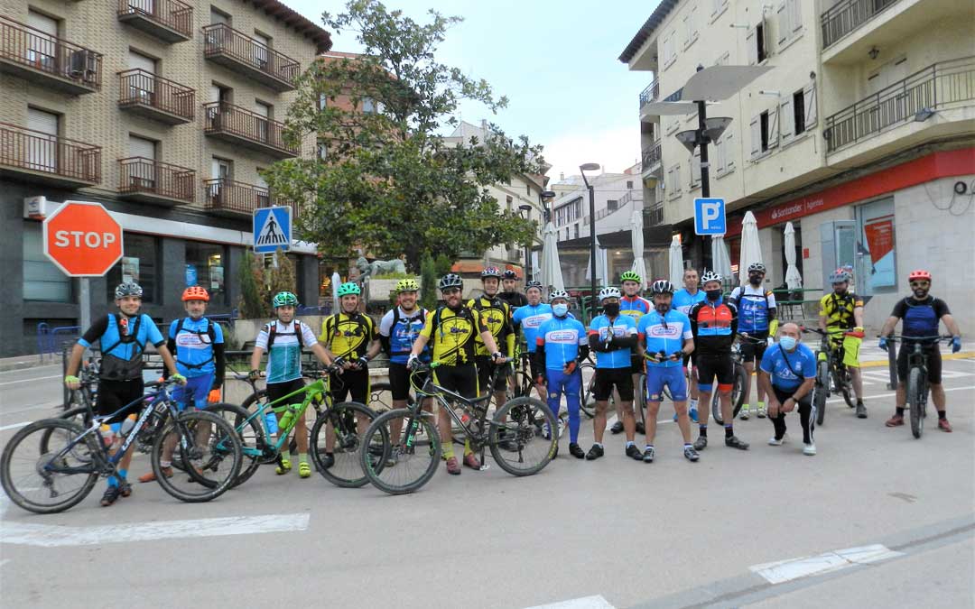 Ruta ciclista hasta el Convento de El Olivar. / Ayto. Alcorisa