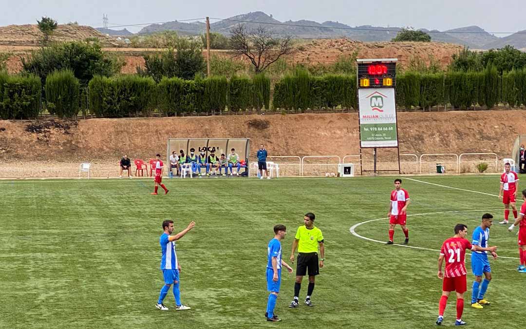 Partido Calanda Club Deportivo-Actur Pablo Iglesias./ J.D.L.