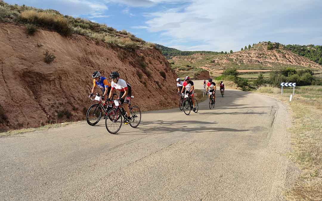 Ciclistas realizando el recorrido./A.G.
