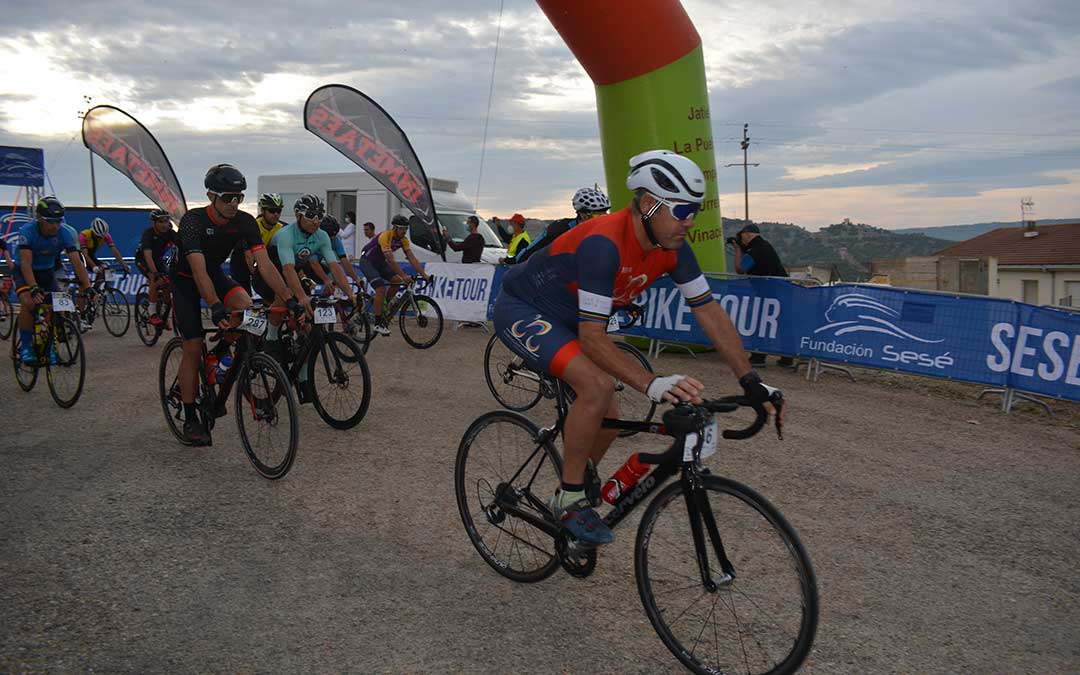 Salida de la Sesé Bike Tour./I.M.