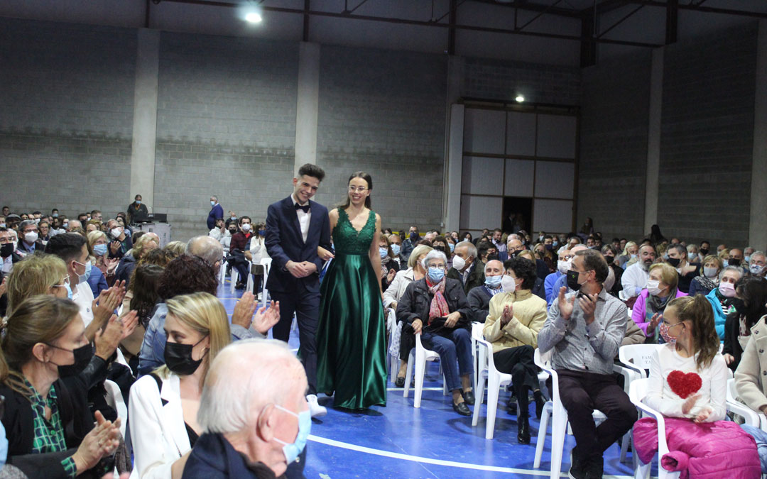Cretas presenta a sus Reinas y Damas 2020 y 2021 en Santa Pelagia. / B. Severino