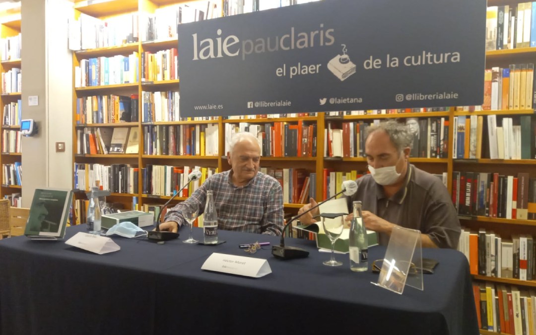 Presentación del libro ‘Obra poética completa de Desideri Lombarte' en Barcelona./ IET