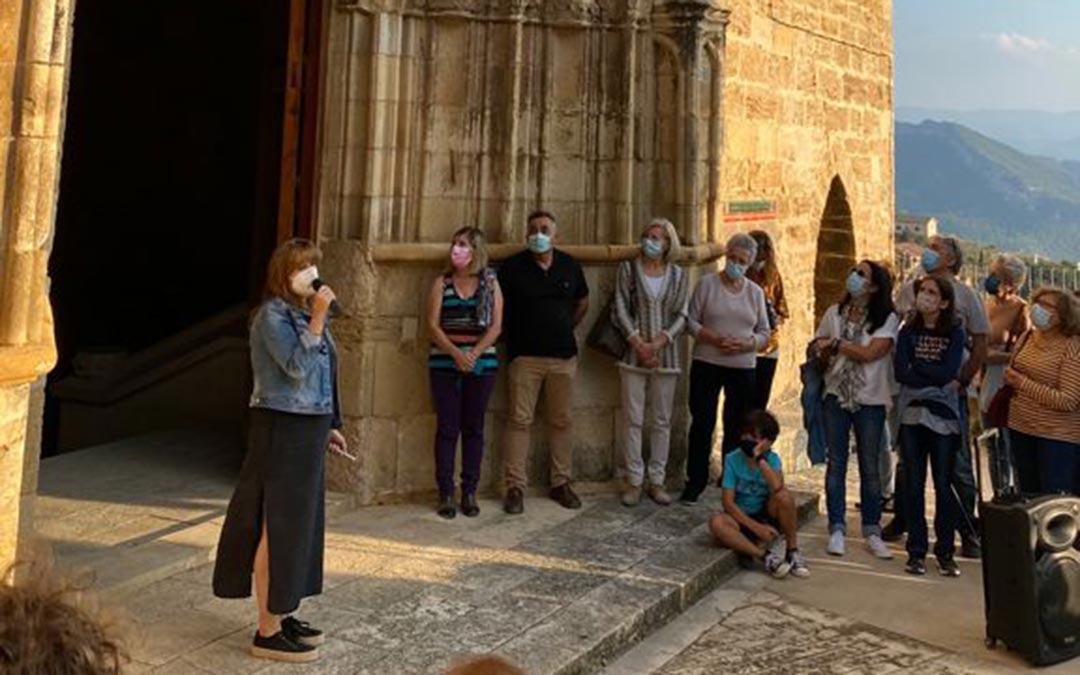 Actividad realizada en Castellote en el marco de las jornadas organizadas por el Día Europeo del Patrimonio./Comarca del Maestrazgo