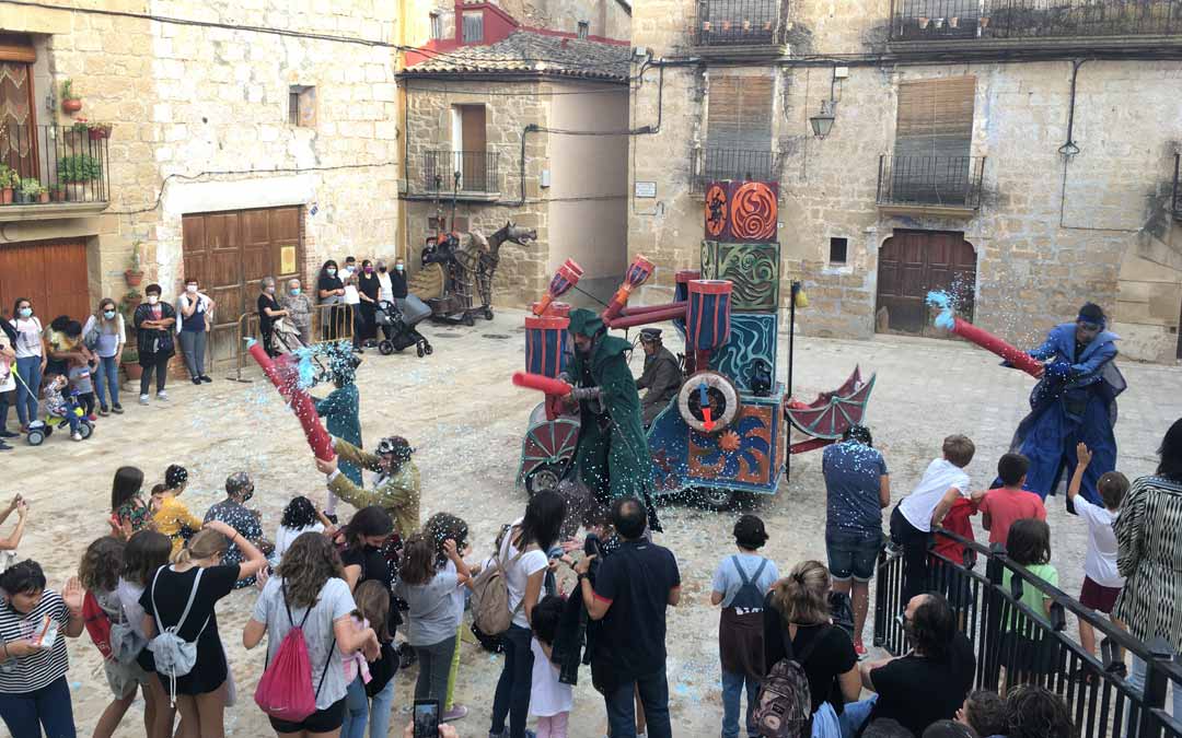 Mazaleón acogió el espectáculo Klimatoloko dentro de este programa de actividades. Comarca Matarraña