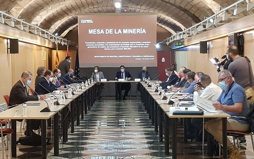 Reunión de la Mesa de la Minería este martes / DGA