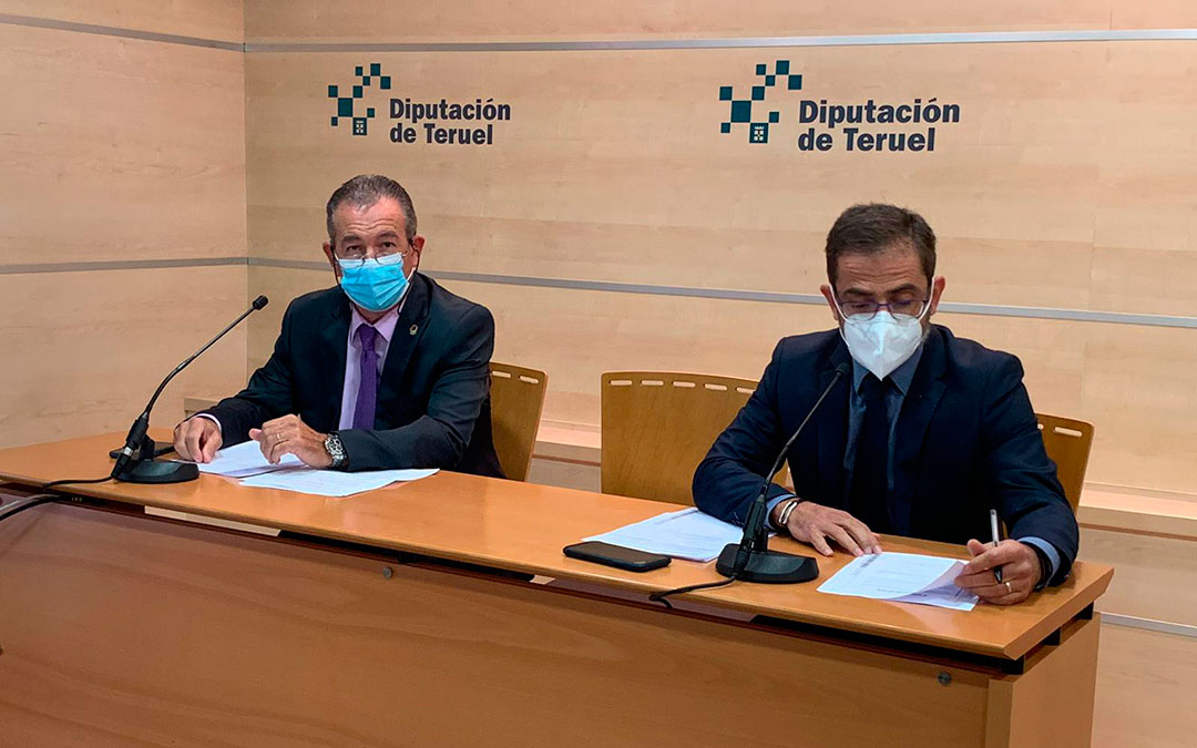 Rueda de prensa del PP en la Diputación de Teruel / PP