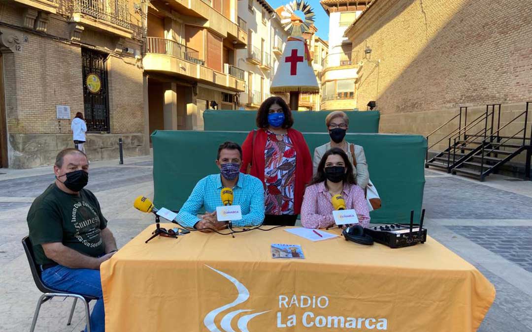 Invitados al programa especial de El Pilar de Calanda./ L.C.