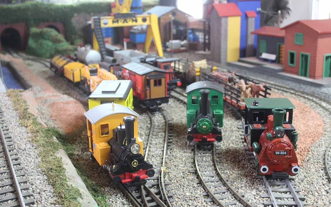 Imagen de la maqueta de tren de Manolo Altés / Eduard Peralta