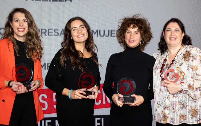 Ganadoras de la V edición de Gira Mujeres al emprendimiento. / L.C