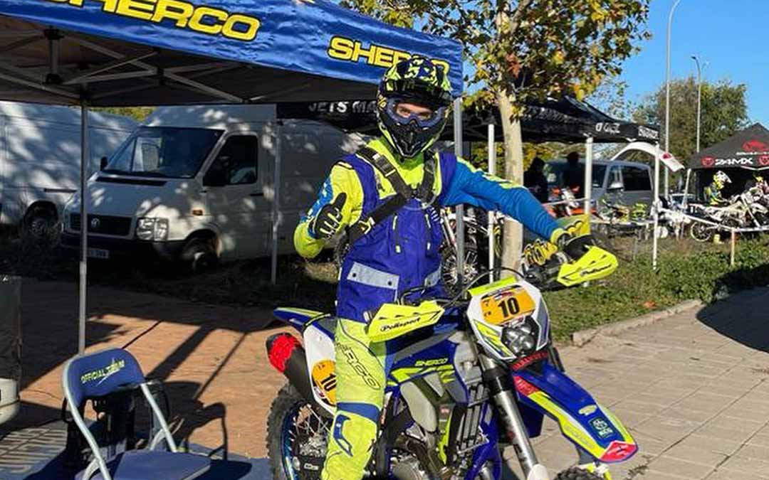Raúl Guimerá en la última prueba del Campeonato de España.