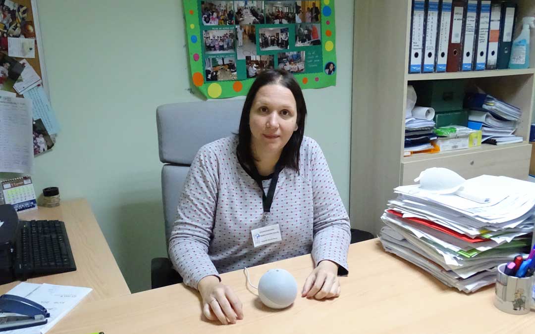 Yolanda Garcés, coordinadora de AFEDABA Los Calatravos. / L. Martínez