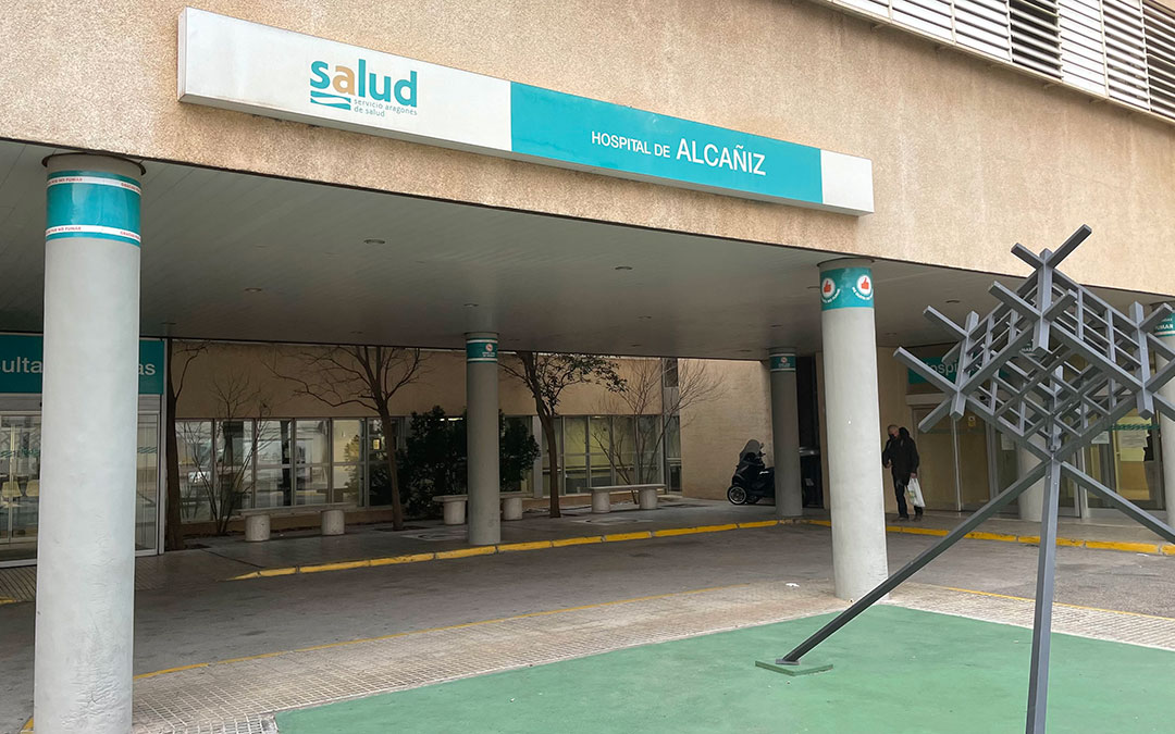 Consultas Externas del Hospital de Alcañiz./ L.C.