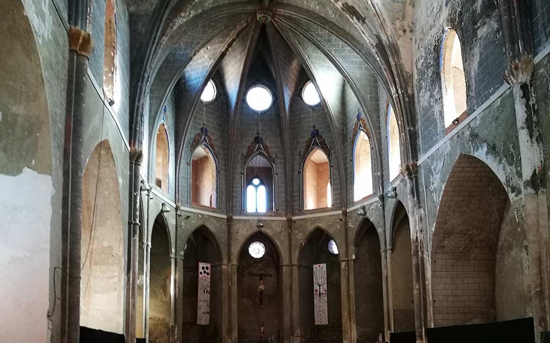 Interior de la iglesia./Ayuntamiento de Montalbán