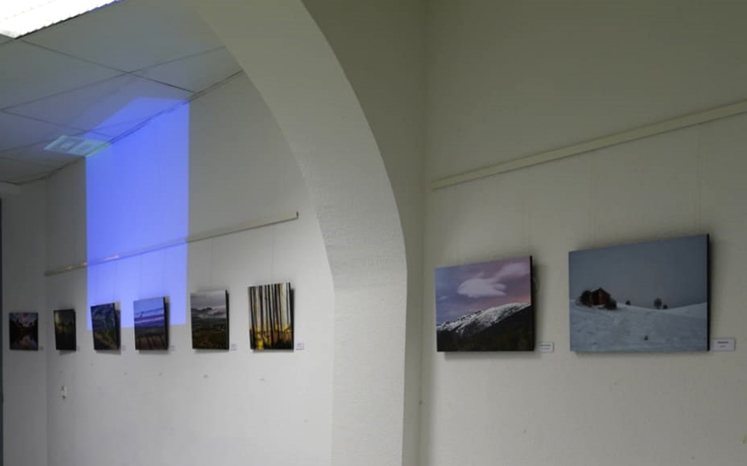 Las 59 fotografías de Pina incluyen paisajes de otros lugares más allá de Albalate. / Francisco Pina