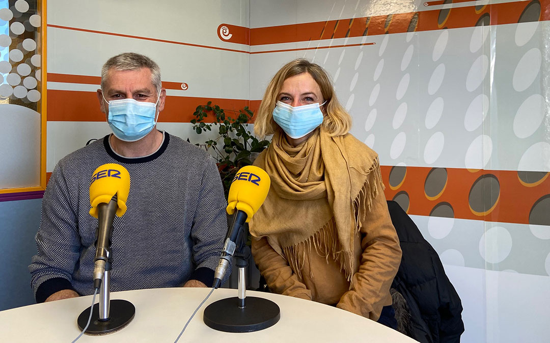 Luis Salafranca y Simone Steinhilber./ Alicia Martín