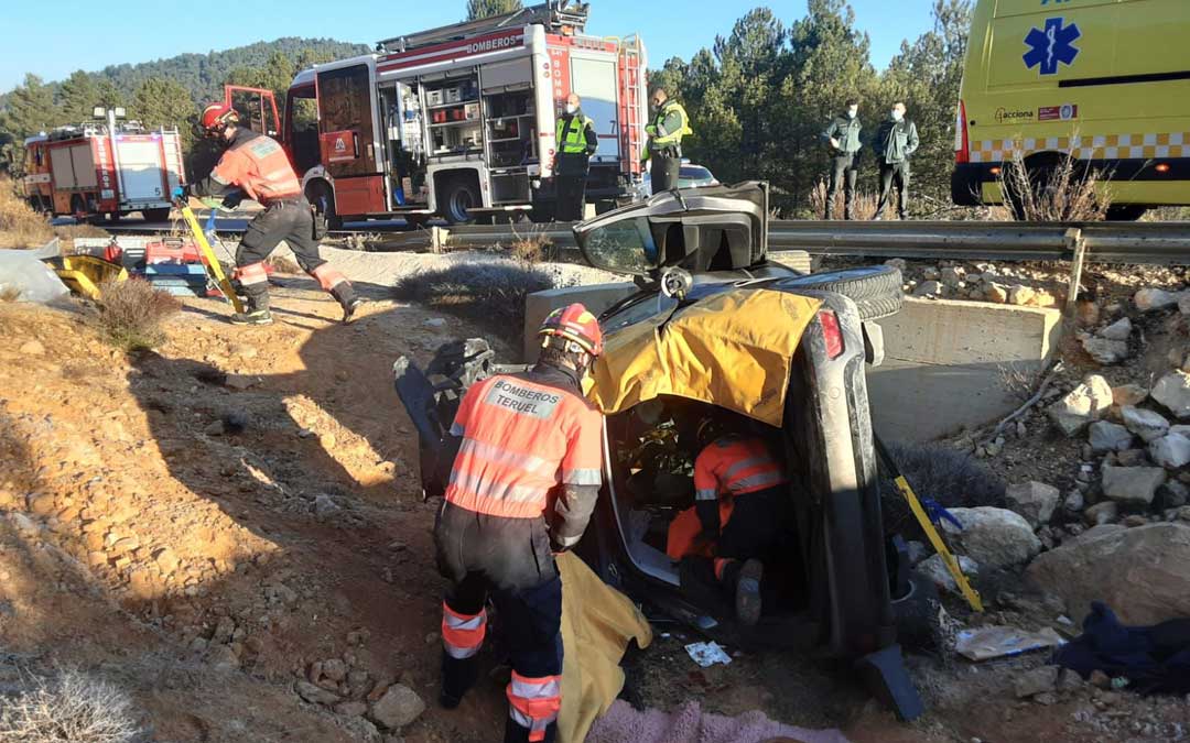Momento de la excarcelación. / Bomberos DPT